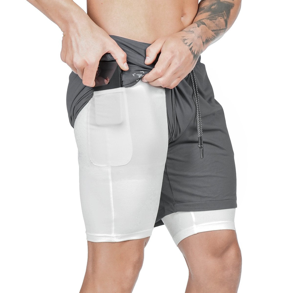ActiveFlex – Short de sport conçu pour offrir une double protection et un confort optimal lors des entraînements intensifs