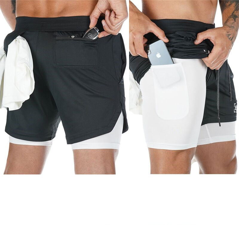 ActiveFlex – Short de sport conçu pour offrir une double protection et un confort optimal lors des entraînements intensifs