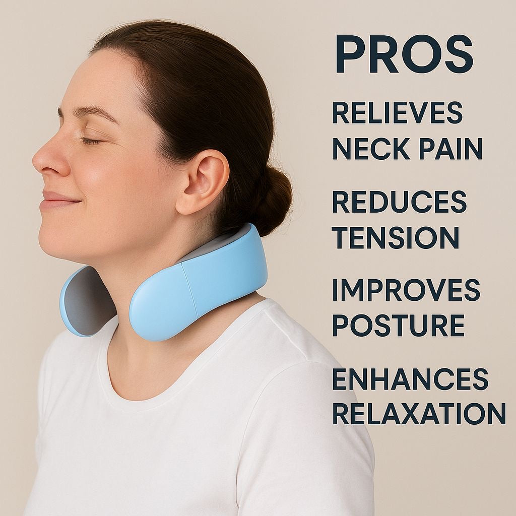 MassNeck - Intelligent cervical massager with electrical impulses to relieve neck tension SportiveArena