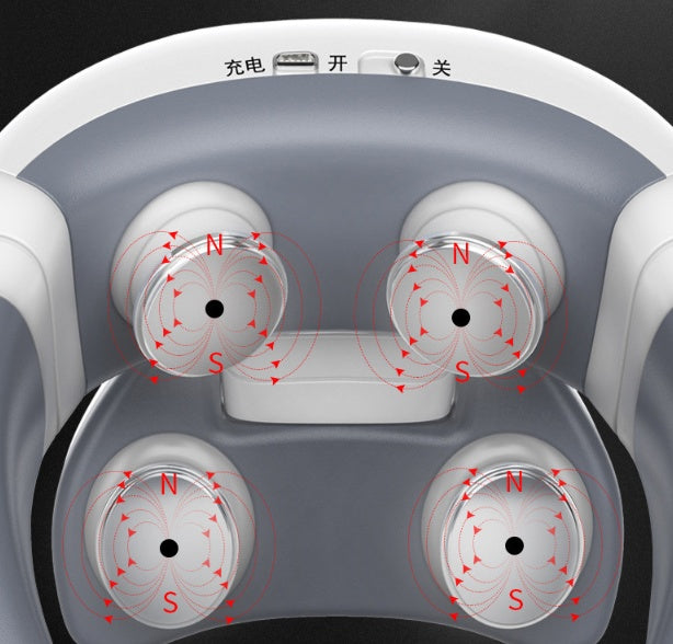 MassNeck - Intelligent cervical massager with electrical impulses to relieve neck tension