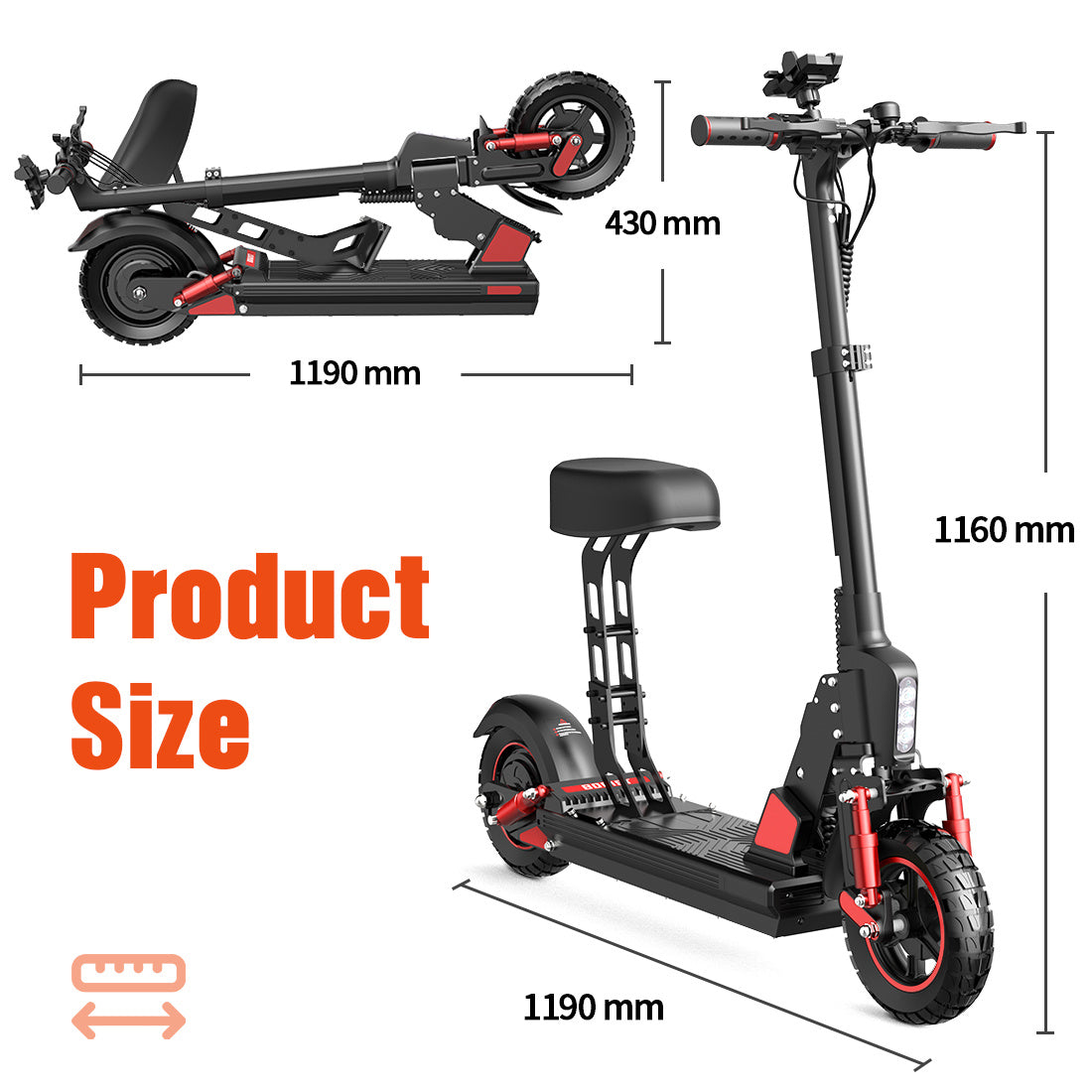 Bogist - Premium electric scooter with extended range and elegant design