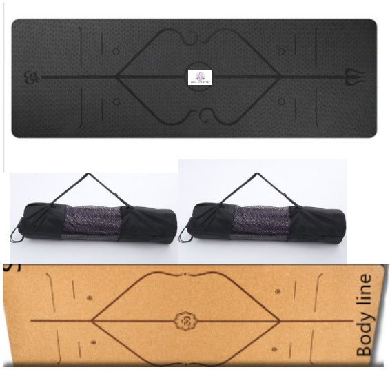 FitCarps - Non-slip, ultra-comfortable fitness mat for stable, high-performance workouts