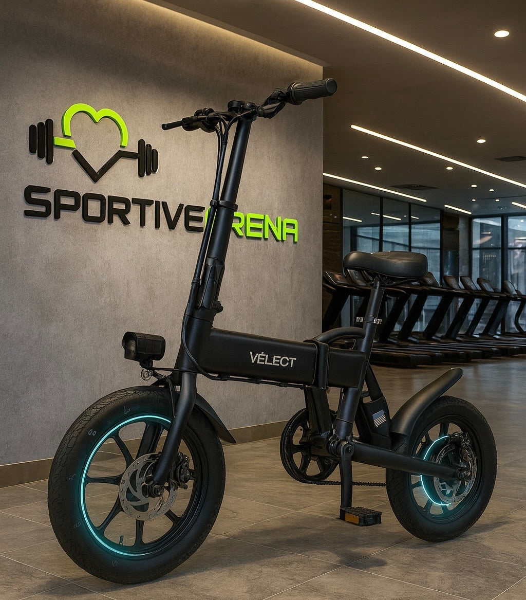 VéLect - Folding electric bike with long-life battery and intelligent motor assistance SportiveArena