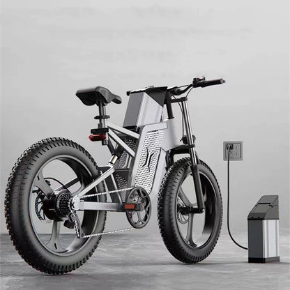 HoppyLect - Hybrid all-terrain electric bike combining power, comfort and long range