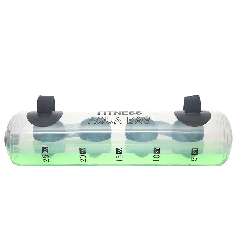 Transparent Cylindrical Weight-bearing Fitness Water Dumbbell Fitness Exercise Training Weightlifting Equipment SportiveArena