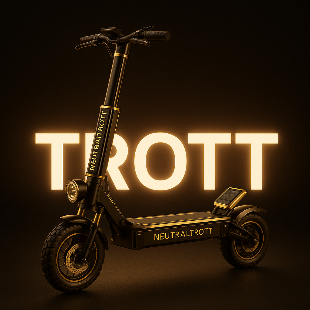NeutralTrott – Trottinette électrique urbaine haut de gamme au design minimaliste et silencieux SportiveArena