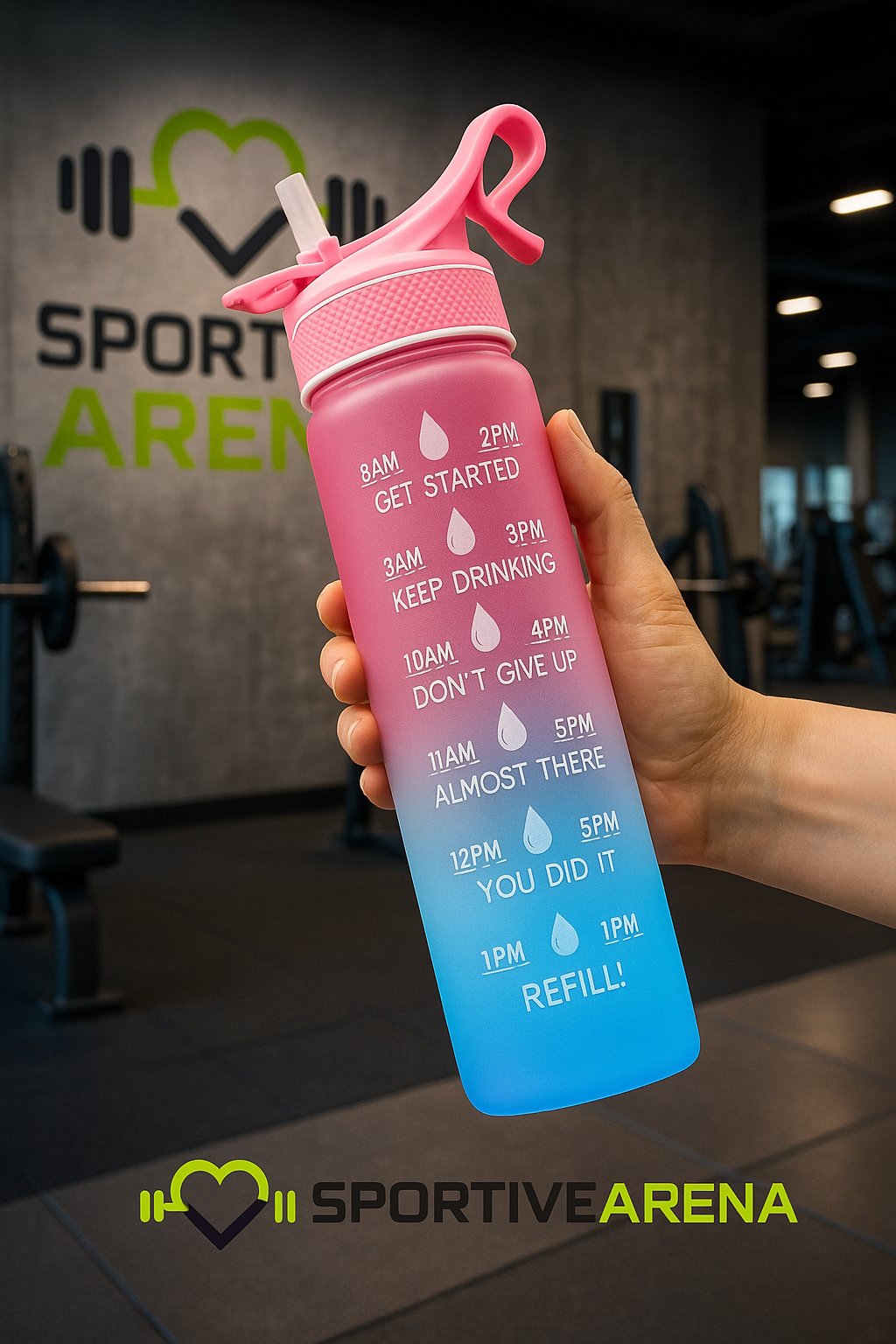 WaterFresh - Innovative filter bottle for purifying water on the move, ideal for athletes and adventurers SportiveArena