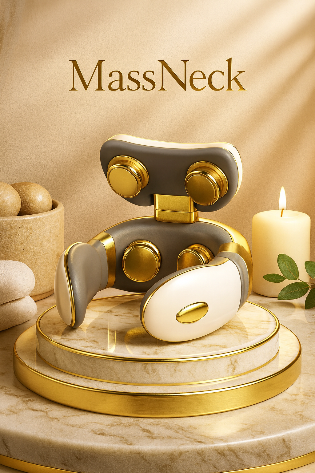MassNeck - Intelligent cervical massager with electrical impulses to relieve neck tension SportiveArena