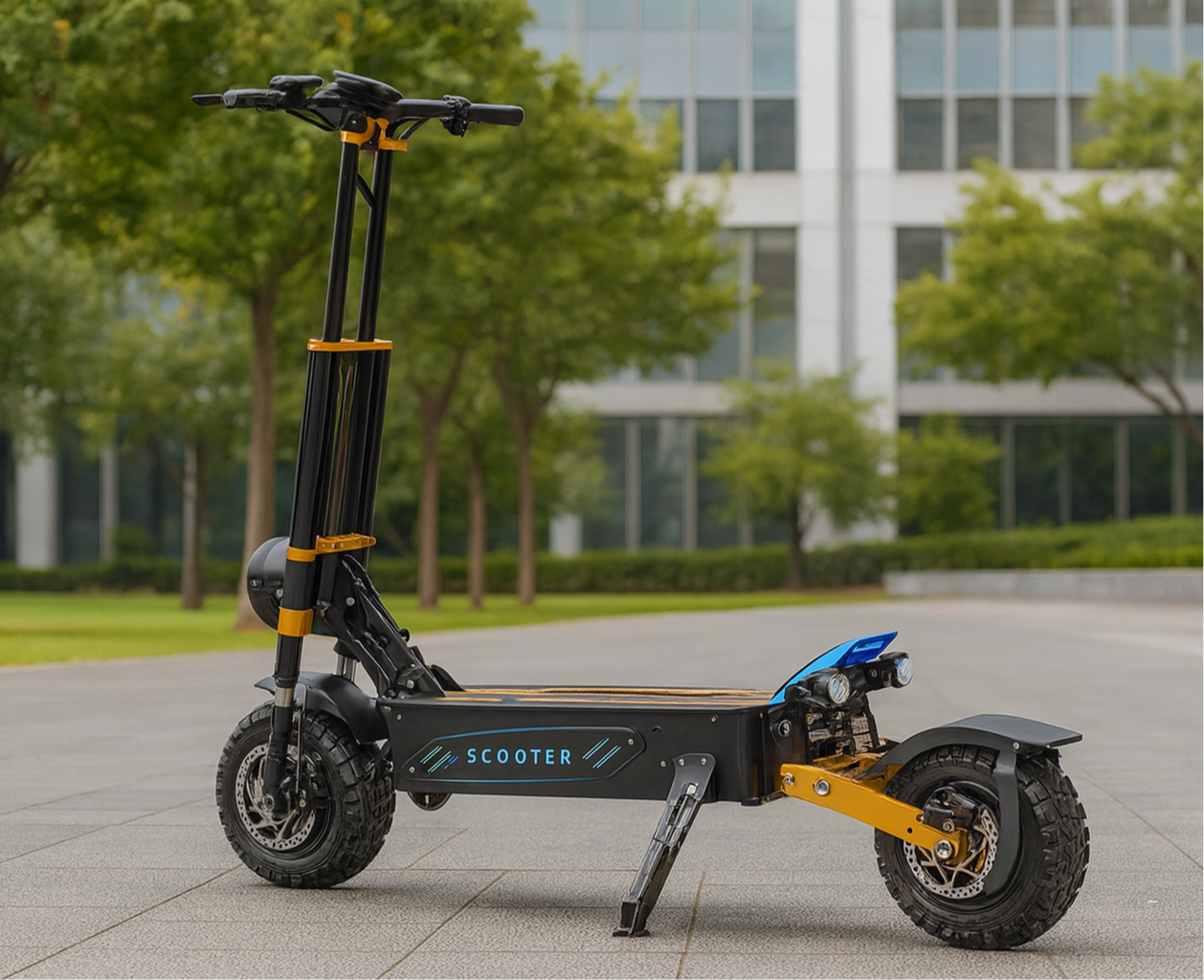 NeutralTrott - Top-of-the-range urban electric scooter with minimalist, silent design SportiveArena