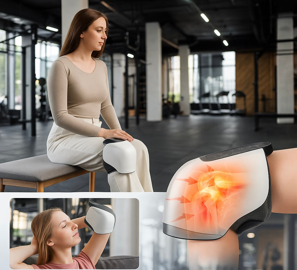 Joint EASE Pro™️ - Knee massager with heat and vibration to relieve joint pain and improve mobility SportiveArena