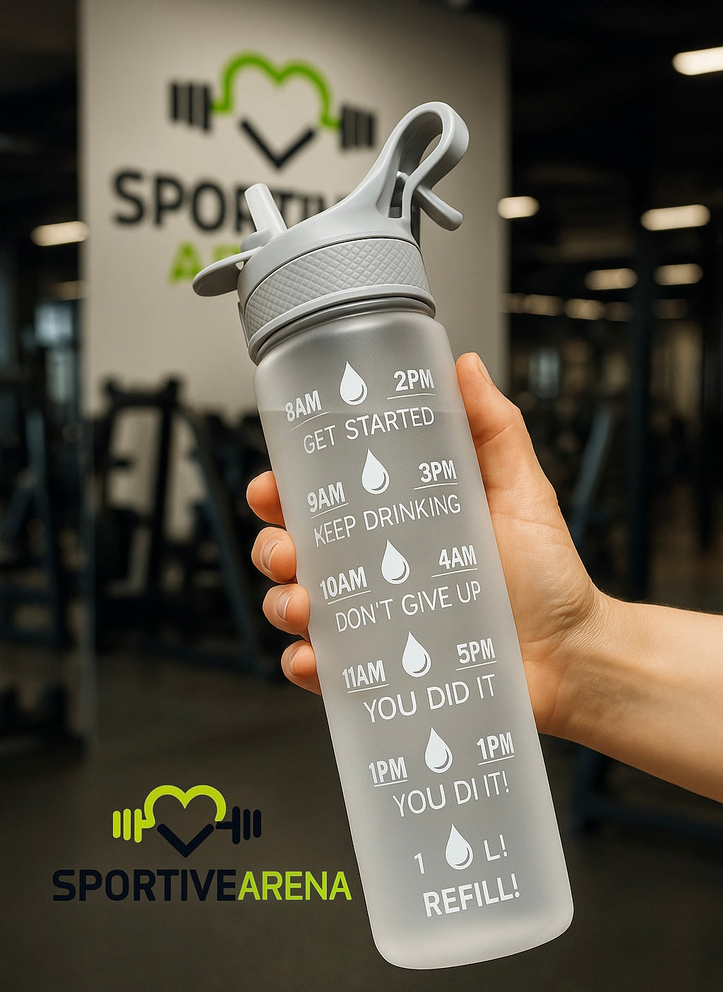 WaterFresh - Innovative filter bottle for purifying water on the move, ideal for athletes and adventurers SportiveArena
