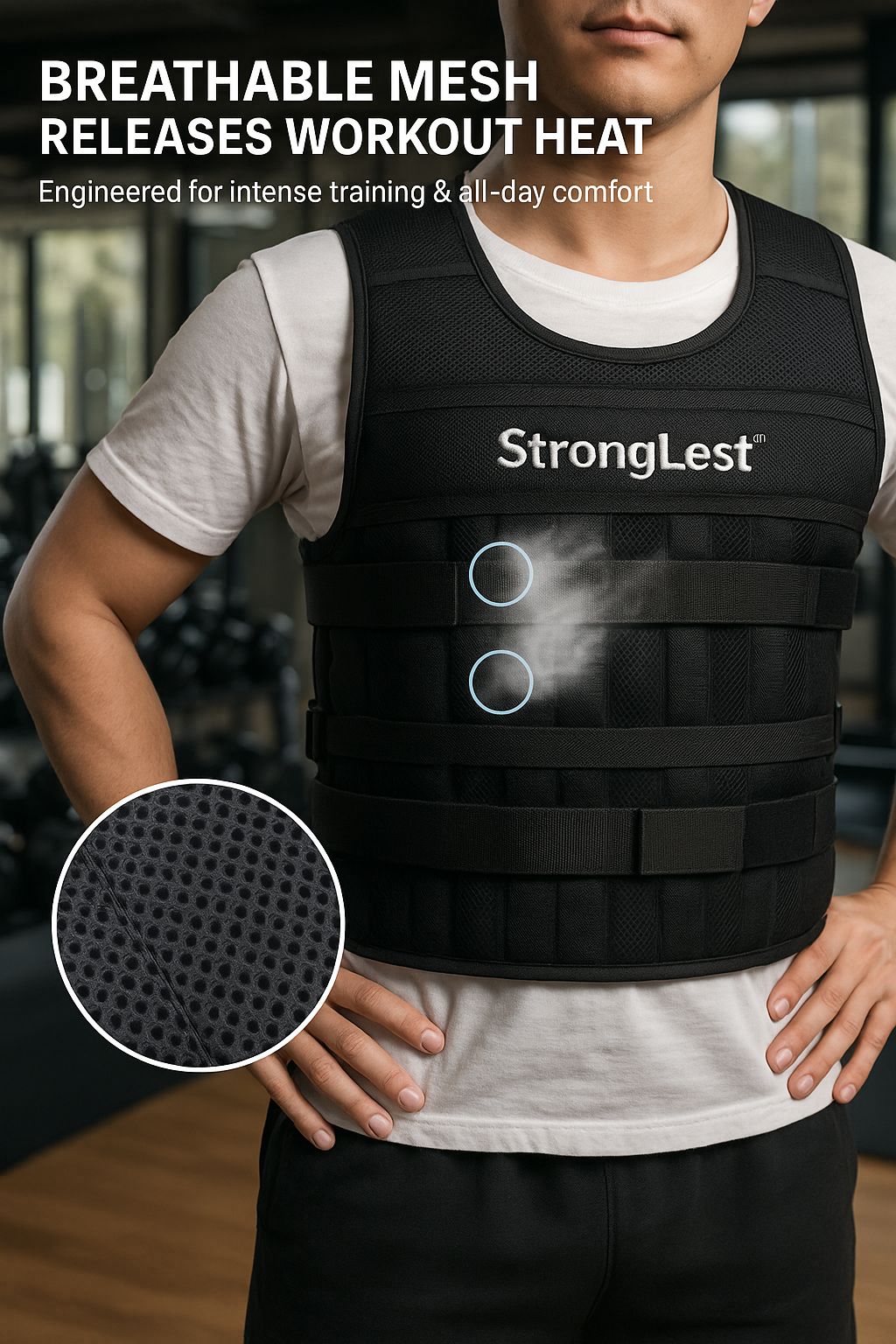 StrongLest - Weighted Sport Vest | Intensive Training & Maximum Resistance SportiveArena