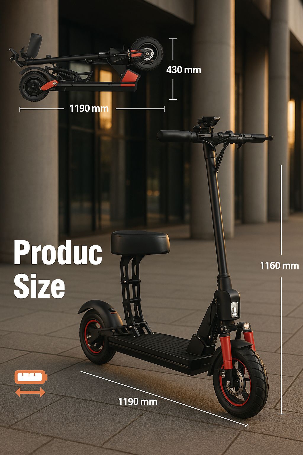Bogist - Premium electric scooter with extended range and elegant design SportiveArena