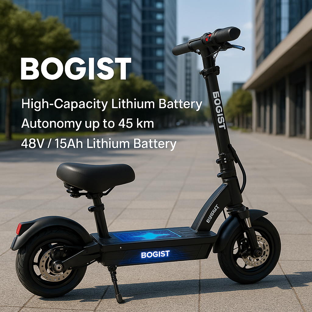 Bogist - Premium electric scooter with extended range and elegant design SportiveArena