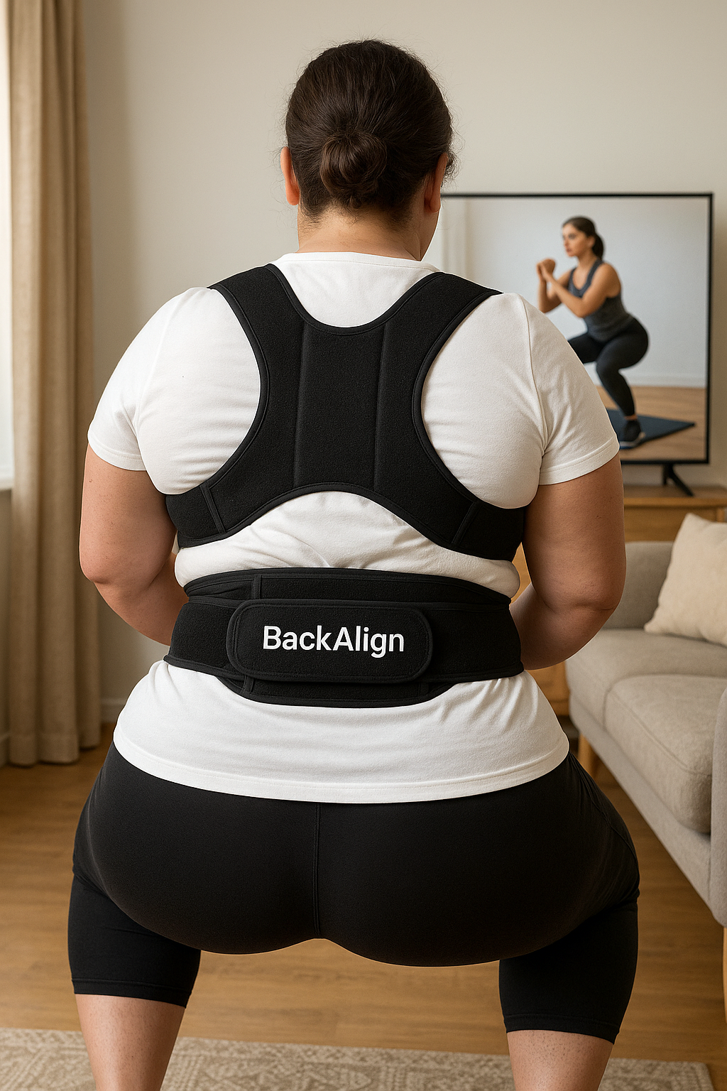 BackAlign - Ergonomic posture corrector to realign the spine and relieve back pain SportiveArena
