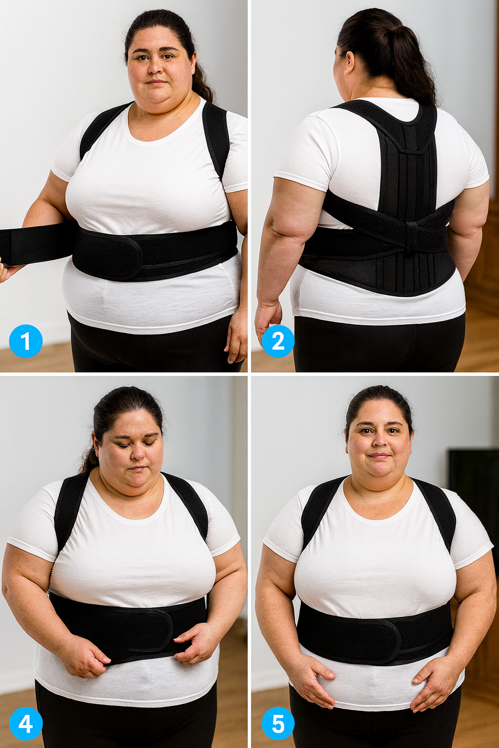 BackAlign - Ergonomic posture corrector to realign the spine and relieve back pain SportiveArena