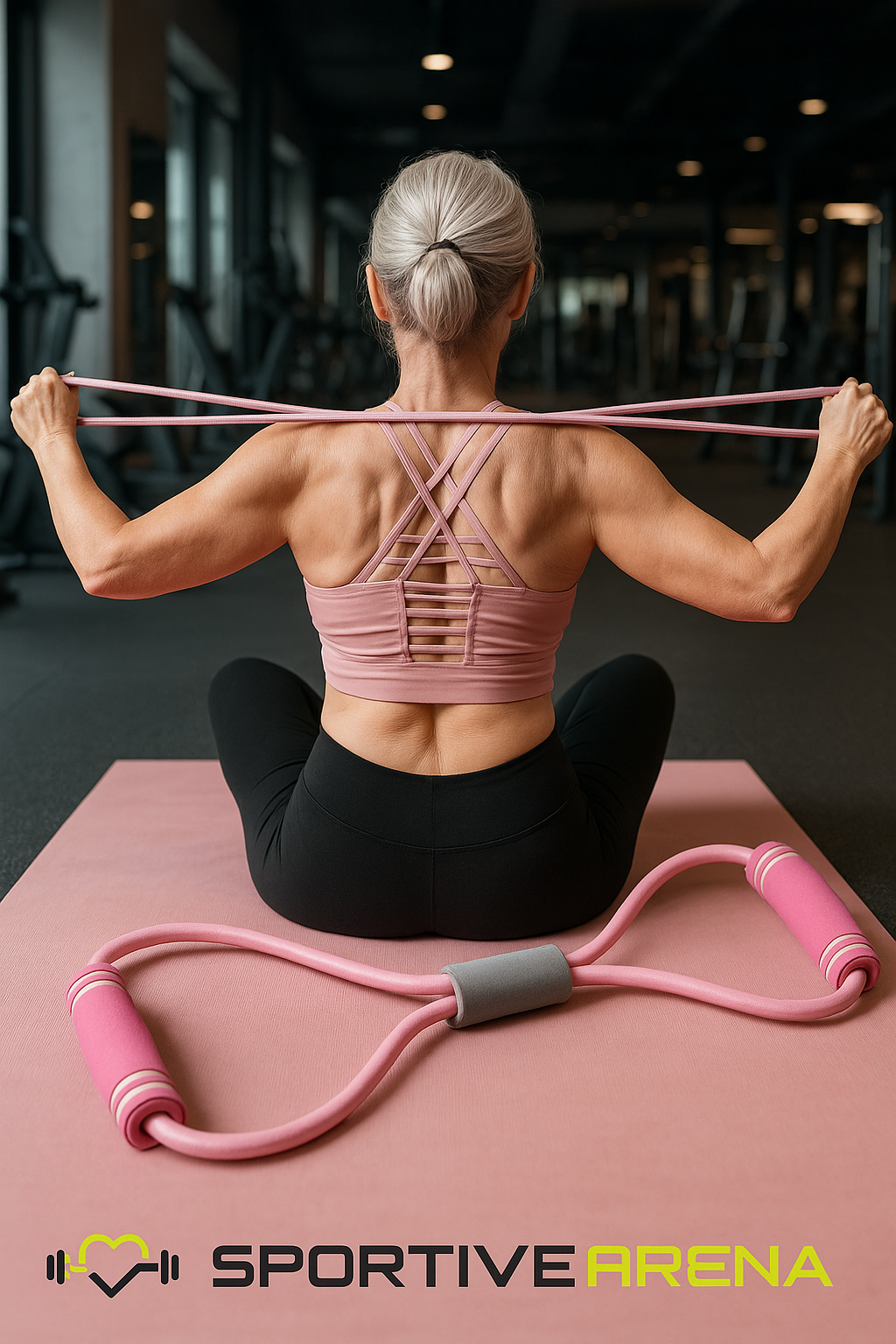 DoubleLoop Fitness - Double-loop resistance elastic for a targeted, effective full-body workout SportiveArena