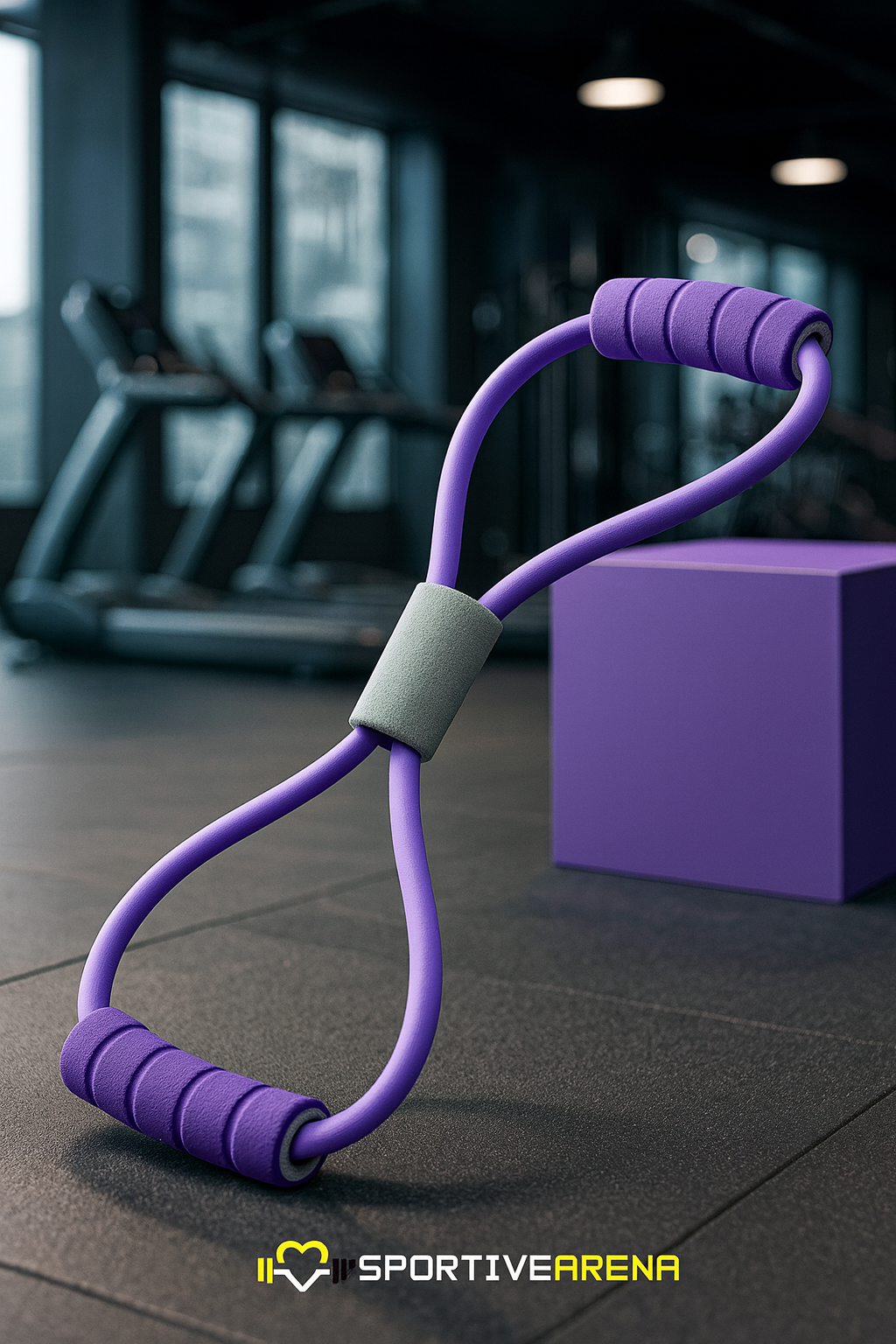 DoubleLoop Fitness - Double-loop resistance elastic for a targeted, effective full-body workout SportiveArena