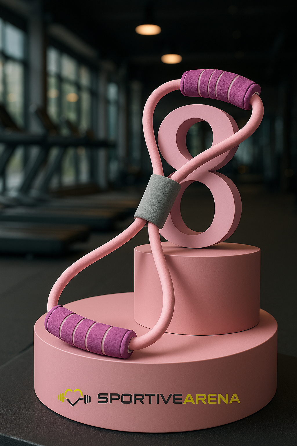 DoubleLoop Fitness - Double-loop resistance elastic for a targeted, effective full-body workout SportiveArena