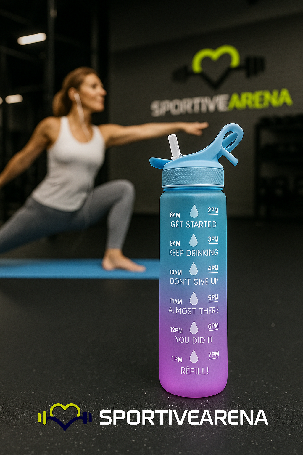 WaterFresh - Innovative filter bottle for purifying water on the move, ideal for athletes and adventurers SportiveArena