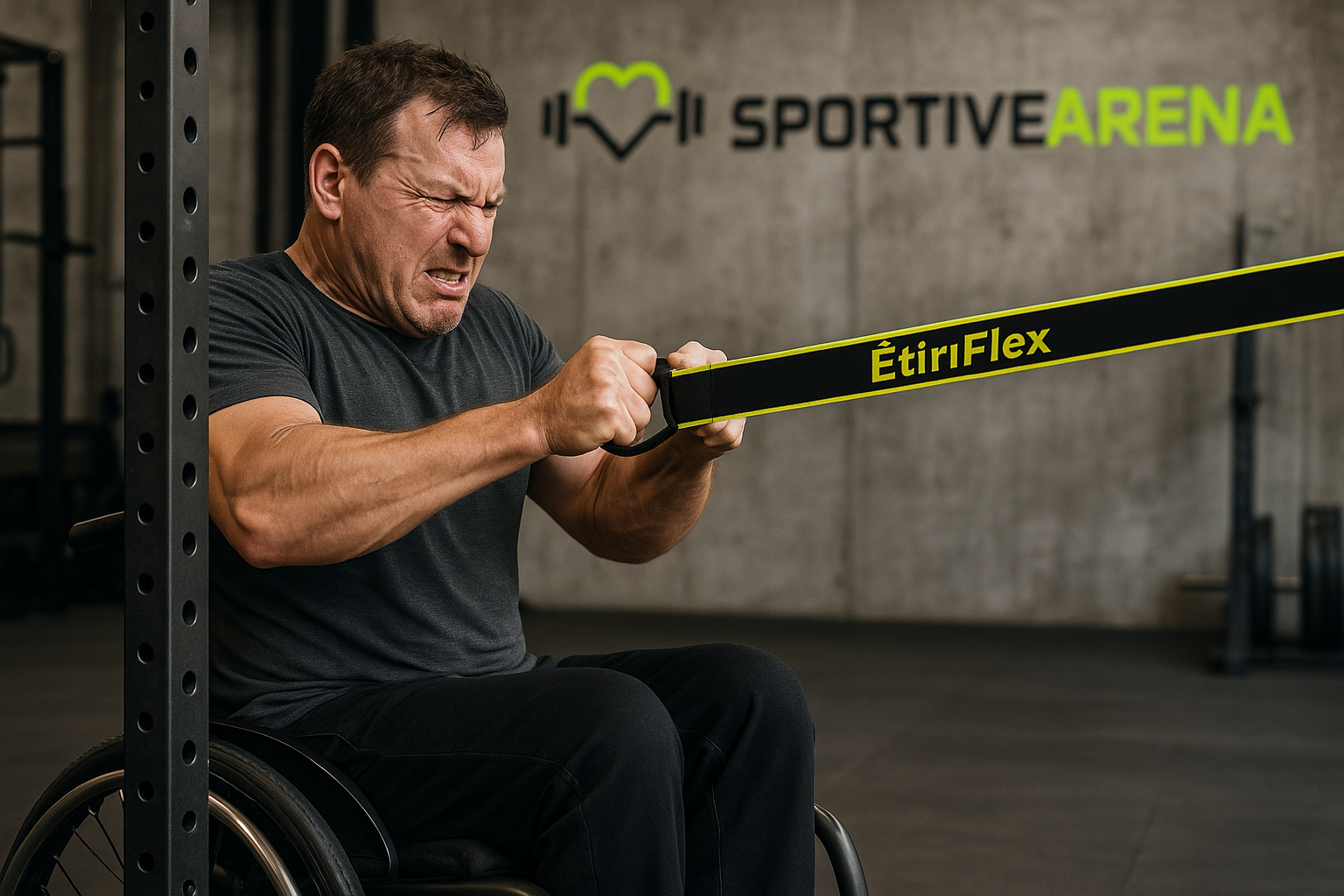 ÉtirFlex - Flexible stretching accessory for effective stretching and relief of muscle tension SportiveArena