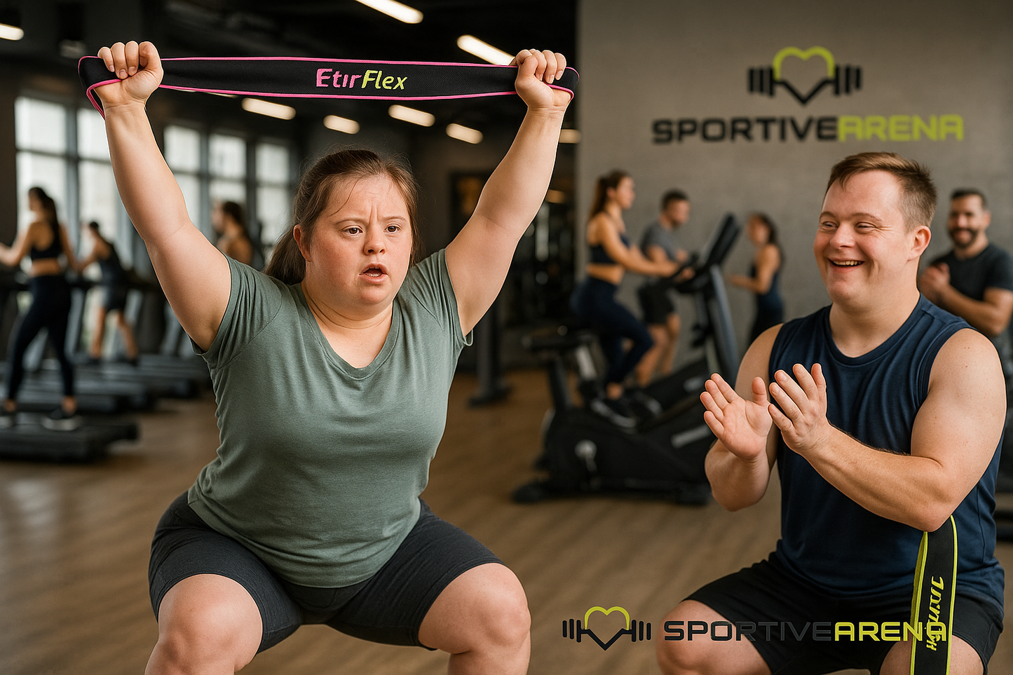 ÉtirFlex - Flexible stretching accessory for effective stretching and relief of muscle tension SportiveArena