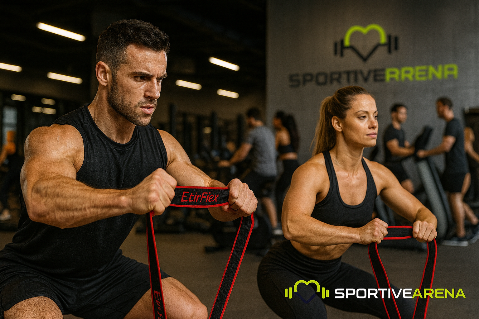 ÉtirFlex - Flexible stretching accessory for effective stretching and relief of muscle tension SportiveArena