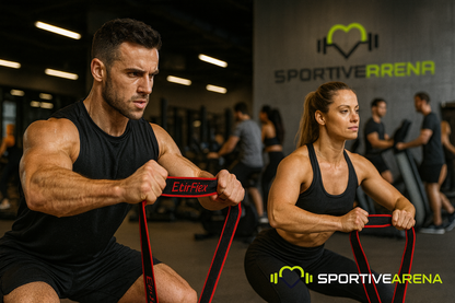ÉtirFlex - Flexible stretching accessory for effective stretching and relief of muscle tension SportiveArena