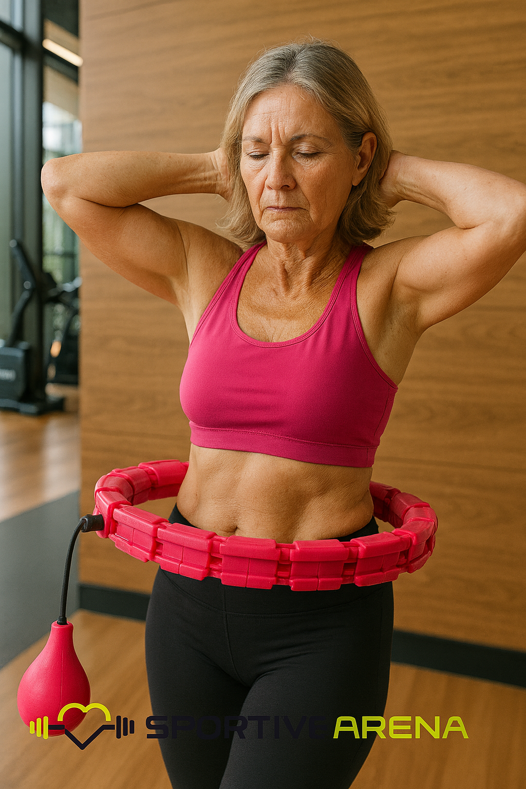 FlexHoop - Dynamic training hoop to tone the body and improve balance SportiveArena