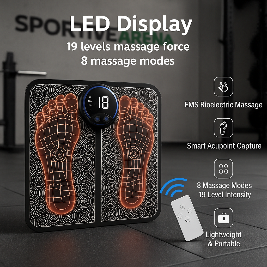 Viby - Compact massager with soothing vibrations to relieve tension and improve circulation SportiveArena