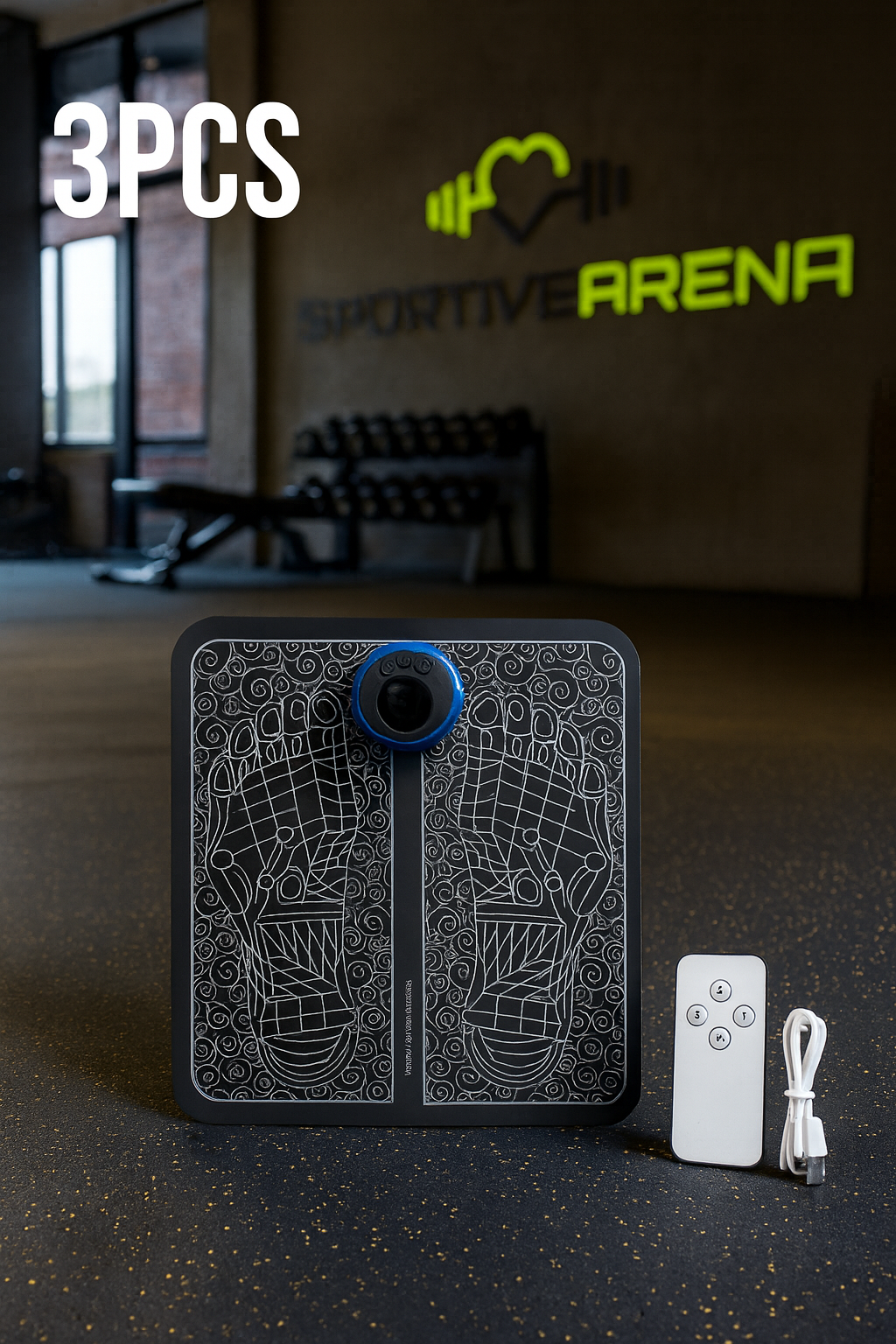 Viby - Compact massager with soothing vibrations to relieve tension and improve circulation SportiveArena