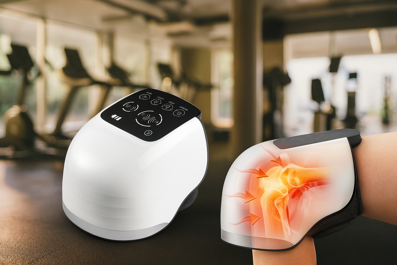 Joint EASE Pro™️ - Knee massager with heat and vibration to relieve joint pain and improve mobility SportiveArena