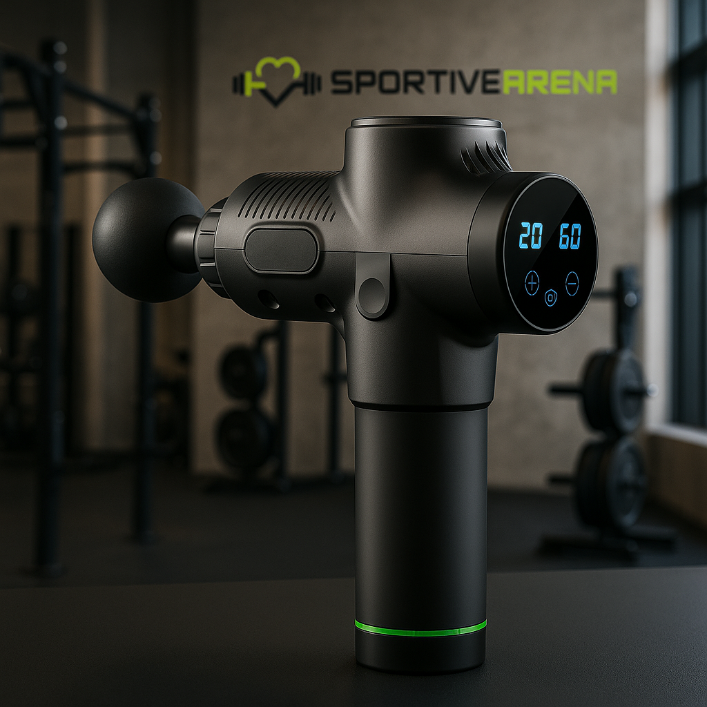 FlexiRelax - Powerful massage gun for muscle recovery, deep relaxation and sports performance SportiveArena