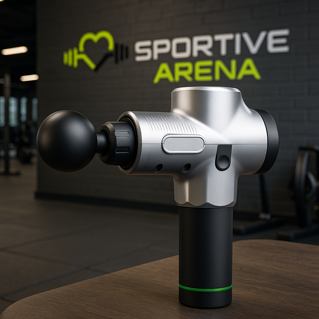 FlexiRelax - Powerful massage gun for muscle recovery, deep relaxation and sports performance SportiveArena