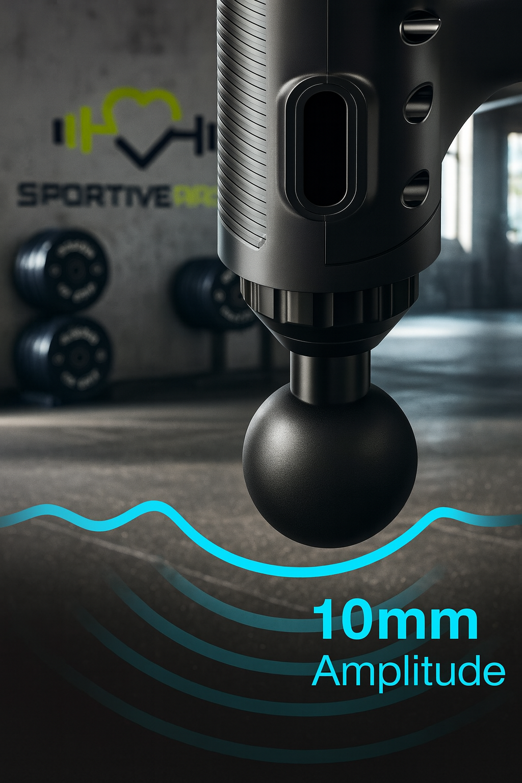 FlexiRelax - Powerful massage gun for muscle recovery, deep relaxation and sports performance SportiveArena