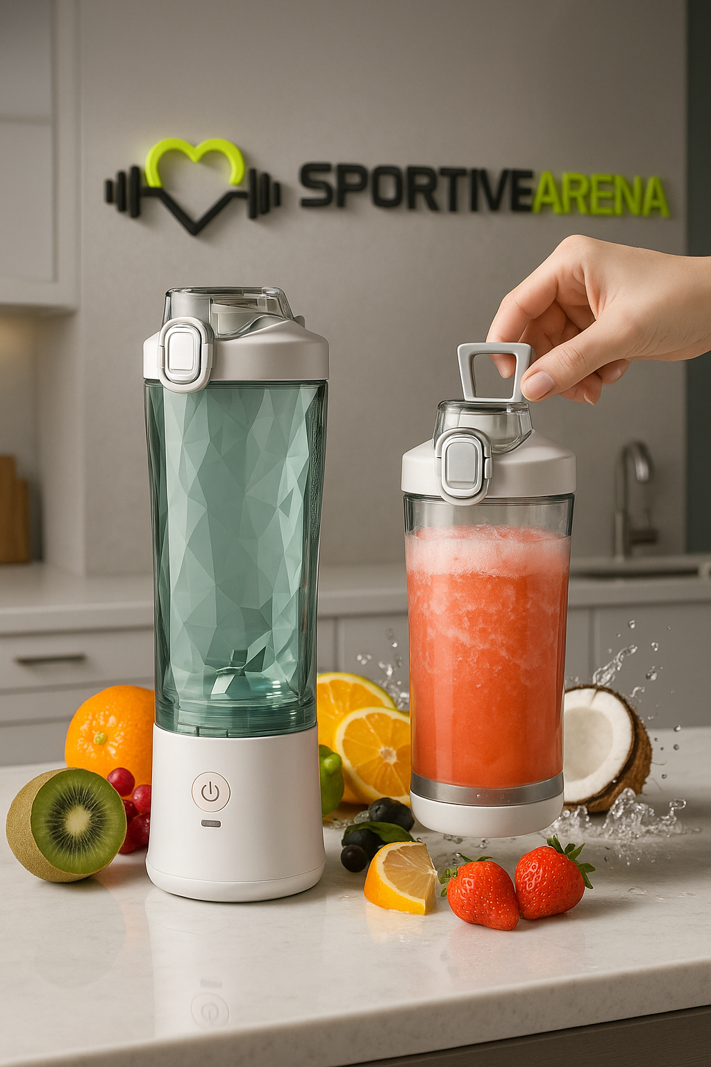 VitaFusion - High-performance portable blender for smoothies, shakes and on-the-go nutrition SportiveArena