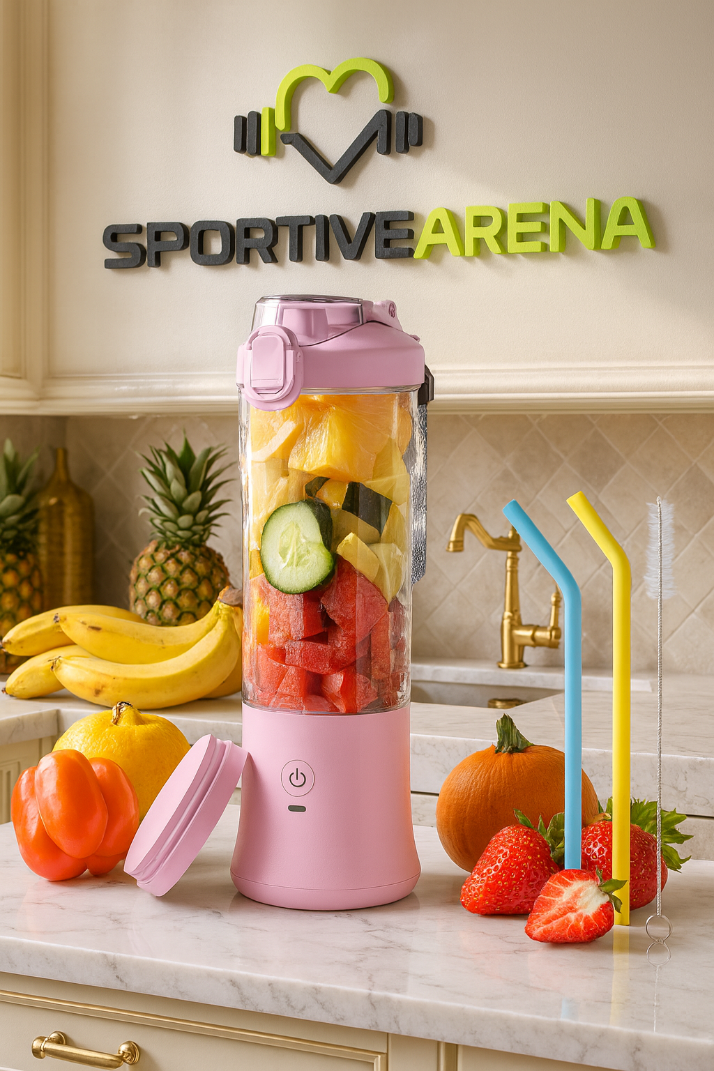 VitaFusion - High-performance portable blender for smoothies, shakes and on-the-go nutrition SportiveArena