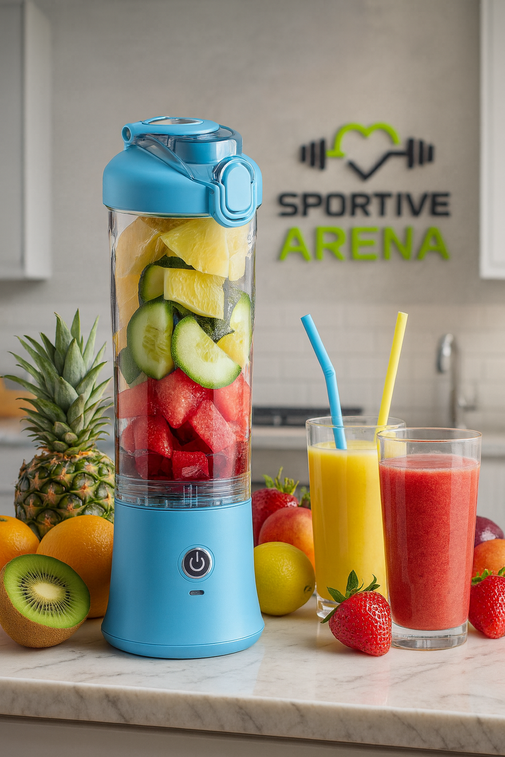 VitaFusion - High-performance portable blender for smoothies, shakes and on-the-go nutrition SportiveArena