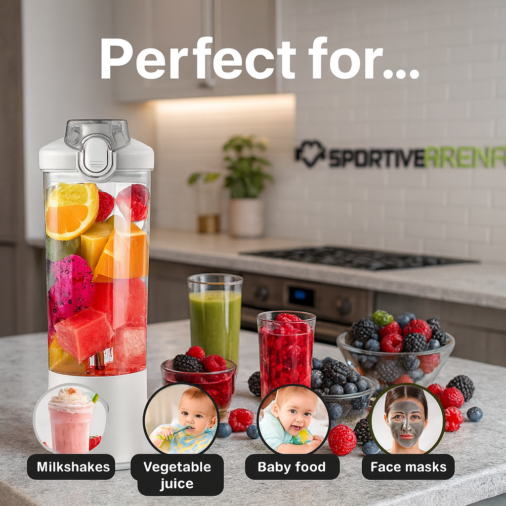 VitaFusion - High-performance portable blender for smoothies, shakes and on-the-go nutrition SportiveArena