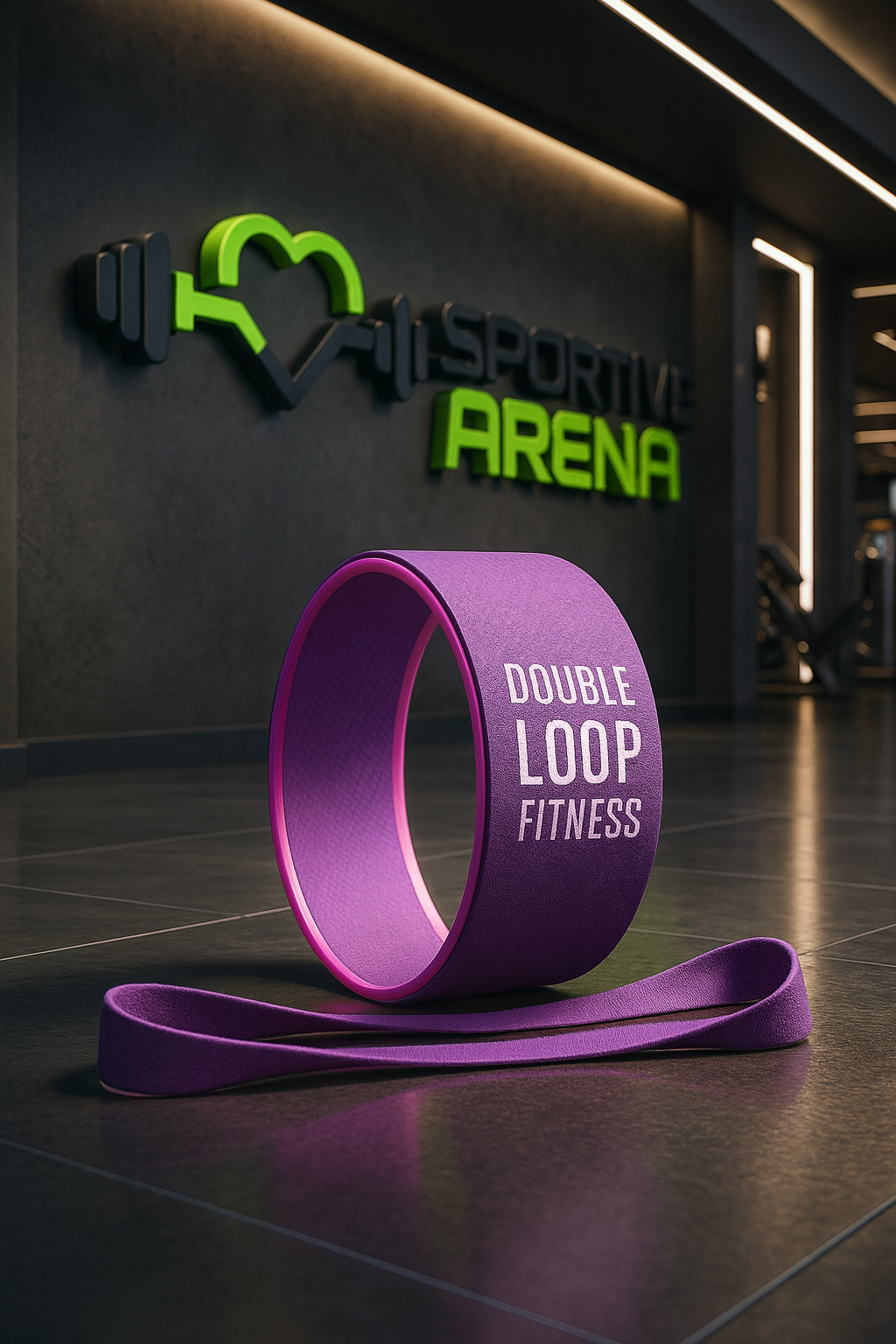 FlexiRoue - Flexible rehabilitation wheel to strengthen core muscles and improve mobility SportiveArena