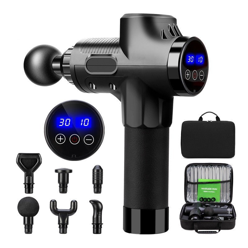FlexiRelax - Powerful massage gun for muscle recovery, deep relaxation and sports performance