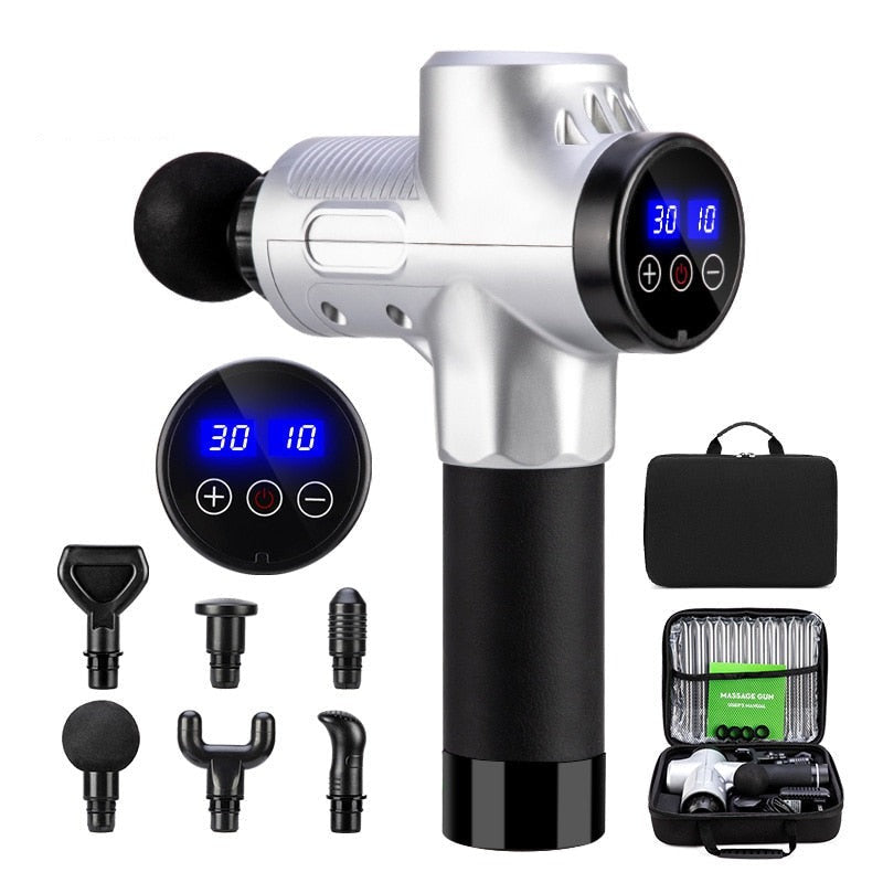 FlexiRelax - Powerful massage gun for muscle recovery, deep relaxation and sports performance