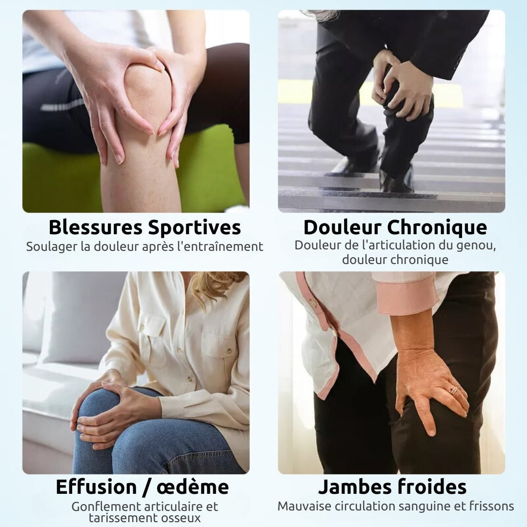 Joint EASE Pro™️ - Knee massager with heat and vibration to relieve joint pain and improve mobility