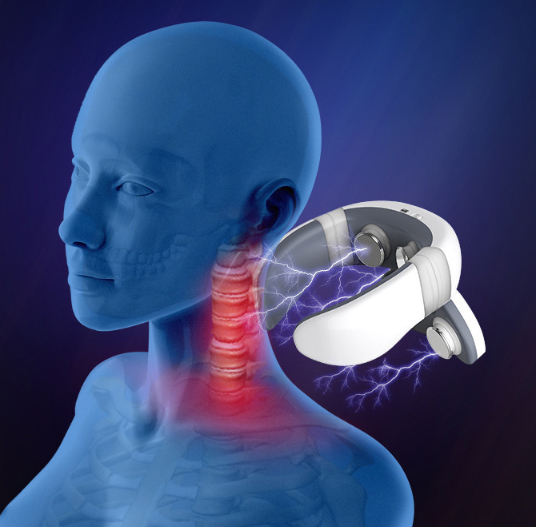 MassNeck - Intelligent cervical massager with electrical impulses to relieve neck tension