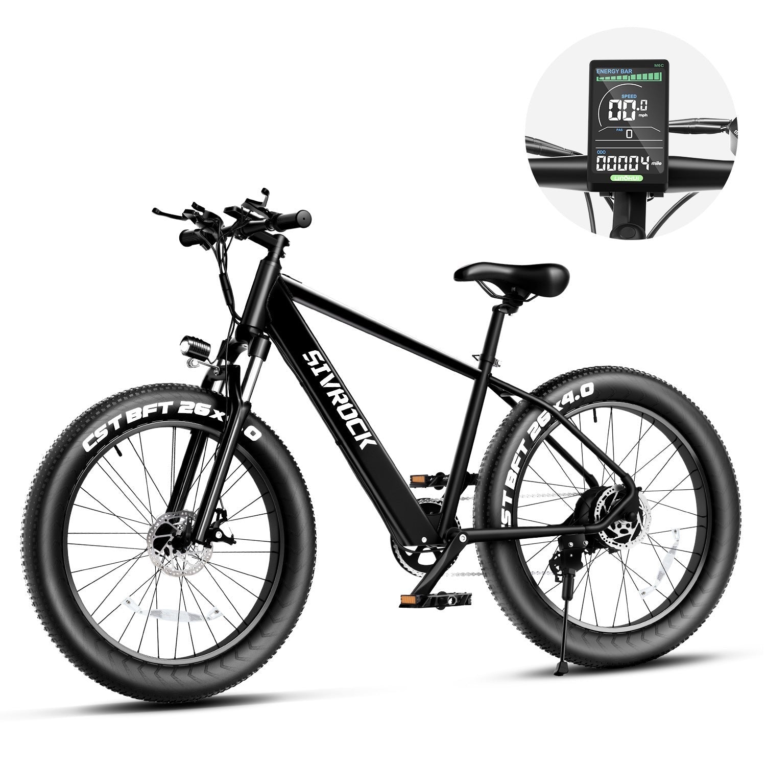 Sivrock - High-performance hybrid electric mountain bike, designed for unlimited adventure and optimum comfort on all types of terrain.