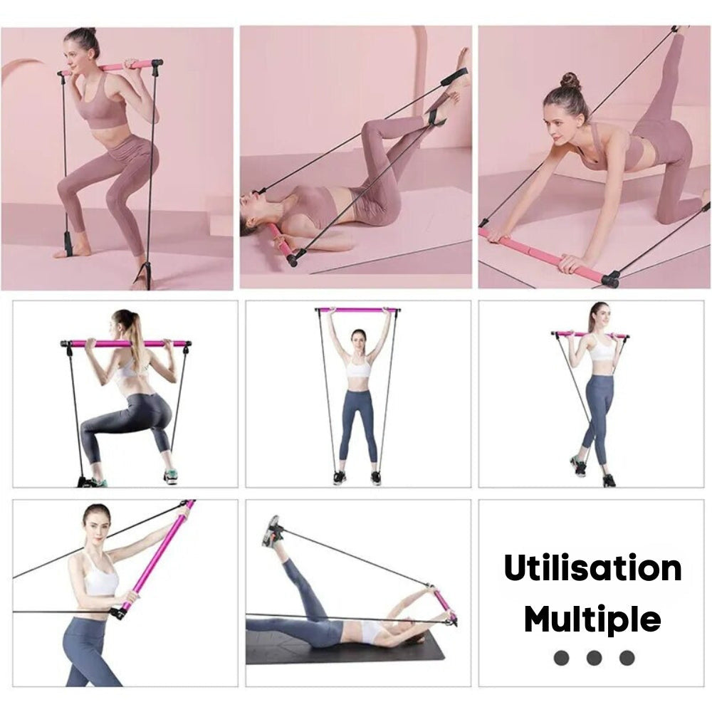 StrechBar - Multifunctional stretching bar to improve flexibility, posture and muscle recovery