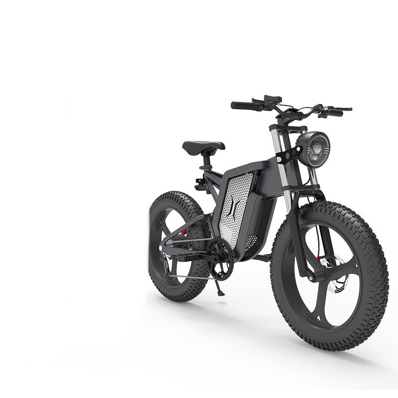 HoppyLect - Hybrid all-terrain electric bike combining power, comfort and long range