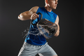 Haltère à eau graduée 8 kg, poignée kettlebell | AquaStorm