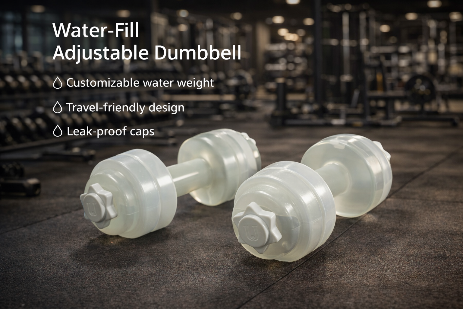 Fitness Water Dumbbell Home Fitness Water Injection Sportivearena