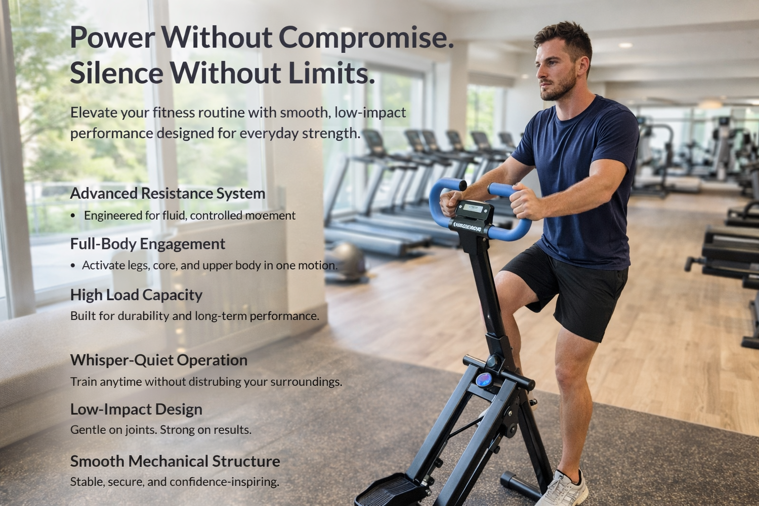Multi-functional Fitness Home Aerobic Stepper Climbing Machine Sportivearena